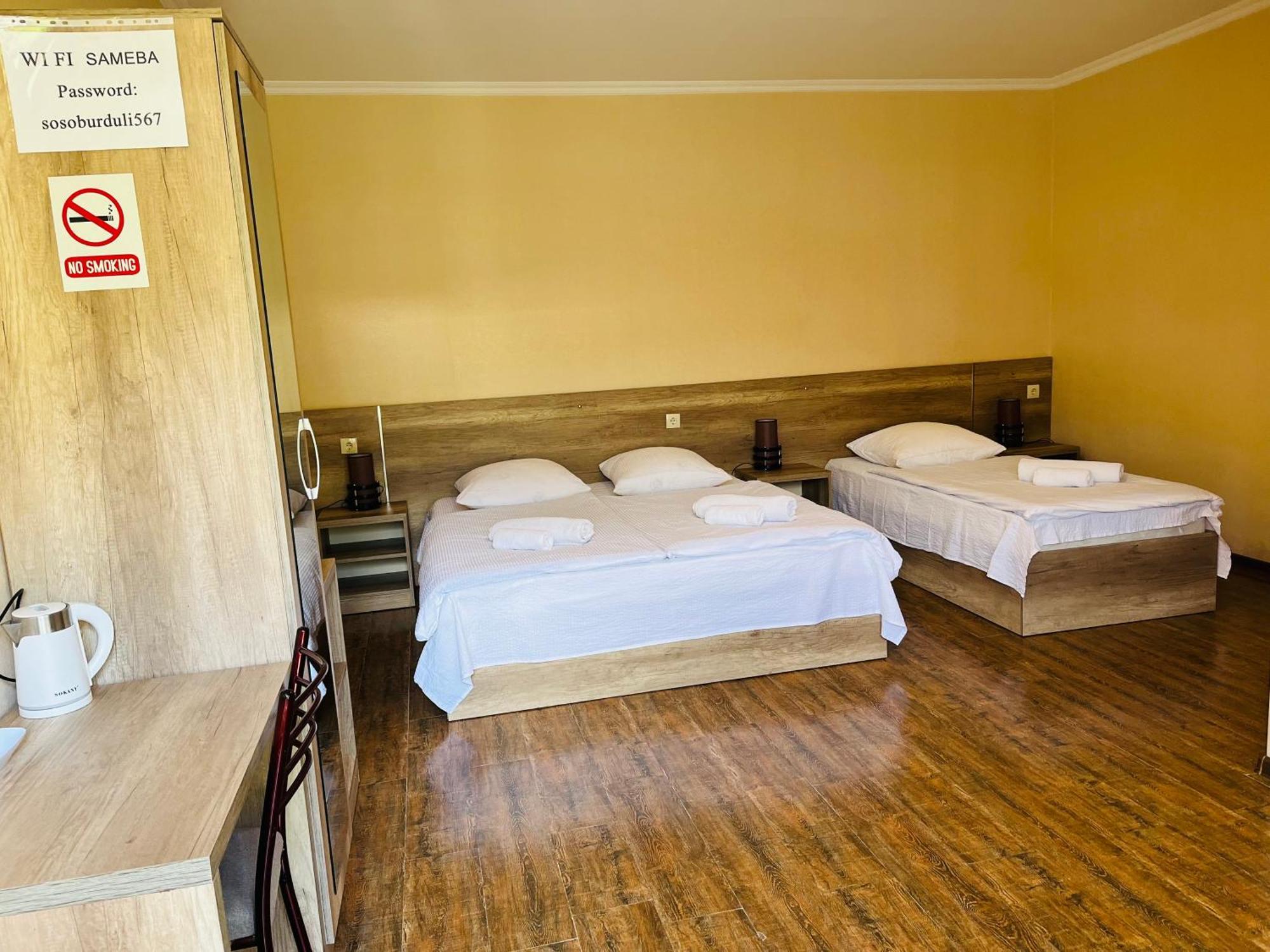 Soso Burduli'S Guesthouse Kazbegi Ngoại thất bức ảnh
